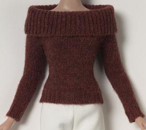 Tonner - Tyler Wentworth - Cognac Comfort Sweater - Outfit